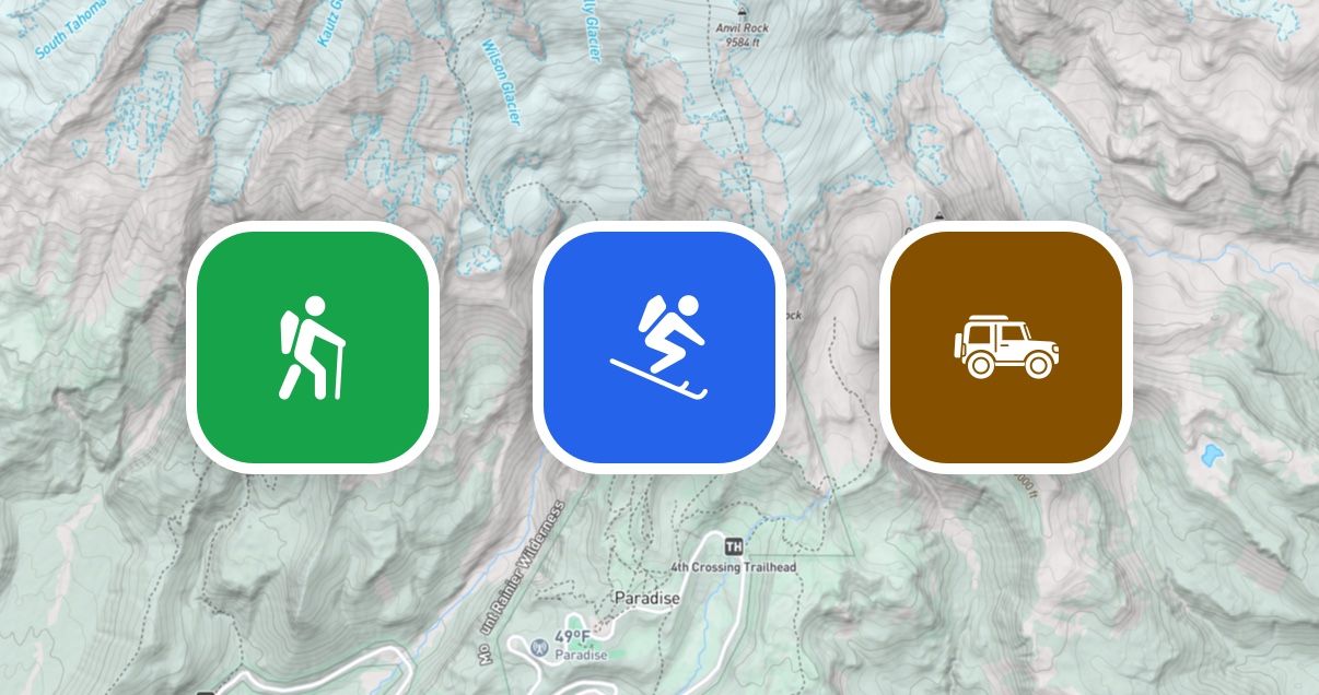 Hike, Ski, Off-Road